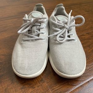 Allbirds wool runners light gray sz8